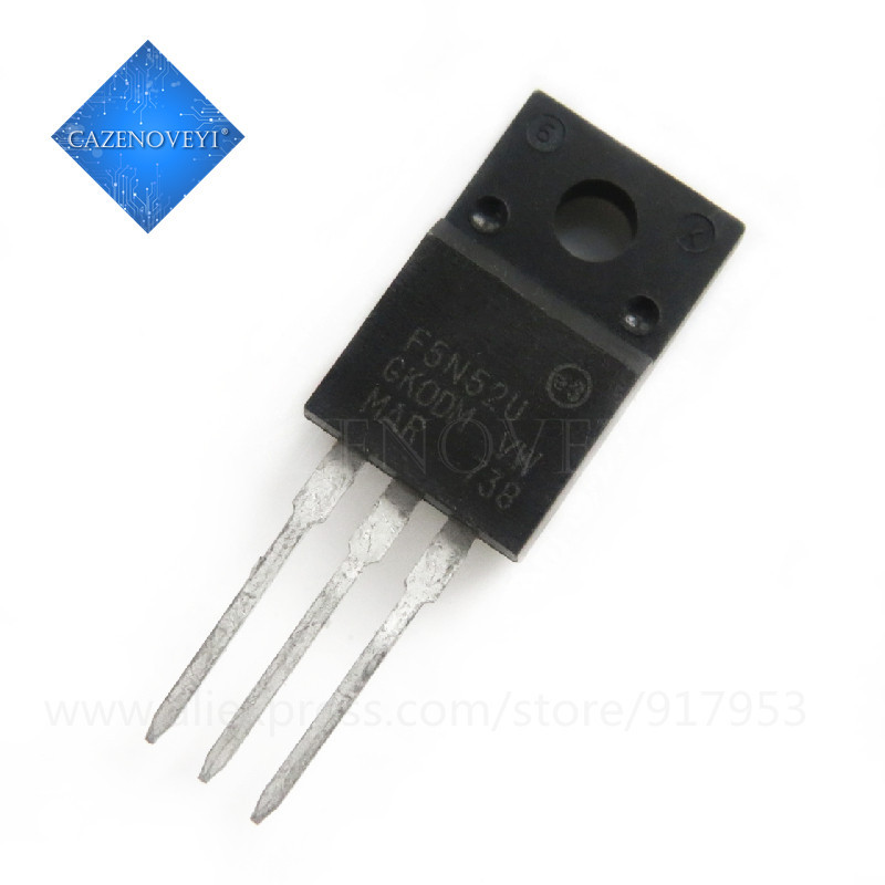 5 Mảnh STF5N52U STF5N52 F5N52U 5N52U TO-220F 4.4A 525V chip
