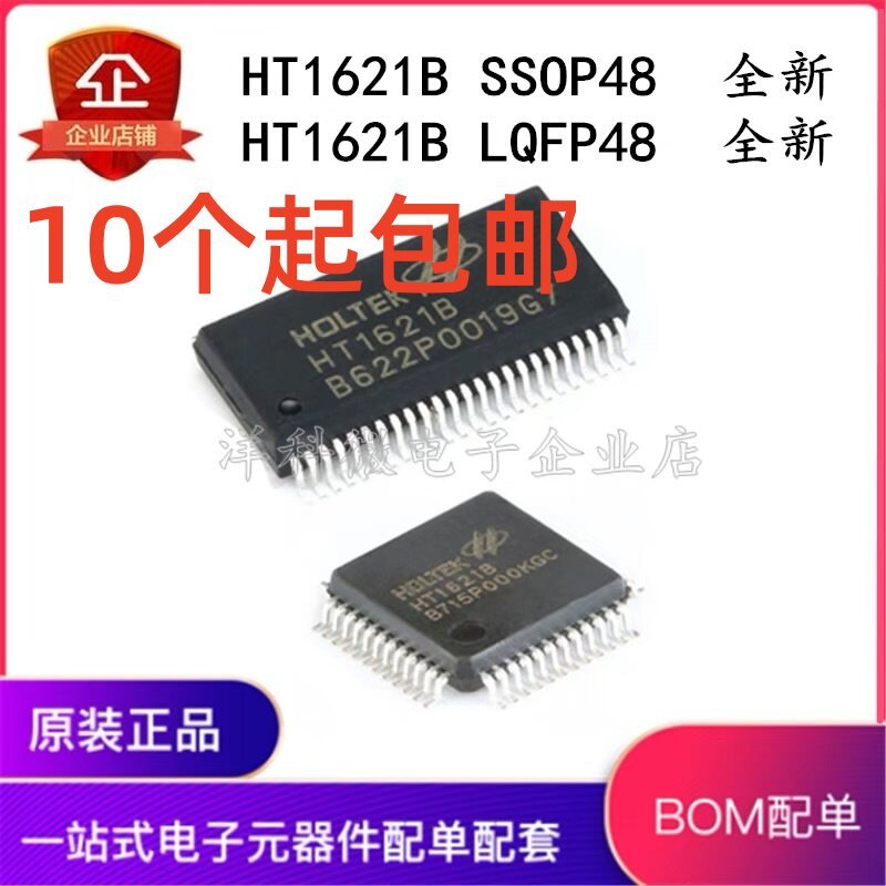 HT1621B HT1621 Thương Hiệu Mới LCD LCD Ổ Đĩa Chip SSOP48 LQFP48 Lô Giá Tuyệt Vời
