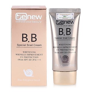 Kem lót nền trang điểm bb ốc sên Benew Speical Snail Cream 50ml
