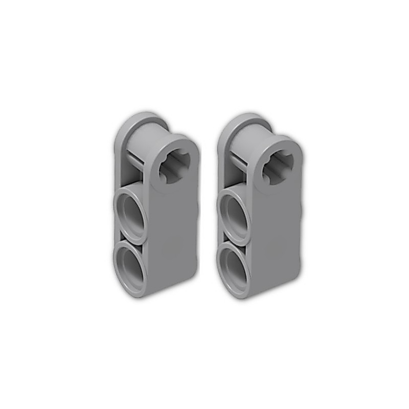 COMBO 10 Mảnh Nhựa Tạo Hình Đầu Nối Technic 1 Lỗ Trục 2 Lỗ Pin NO.695 - Phụ Kiện Đồ Chơi Lắp Ráp 420