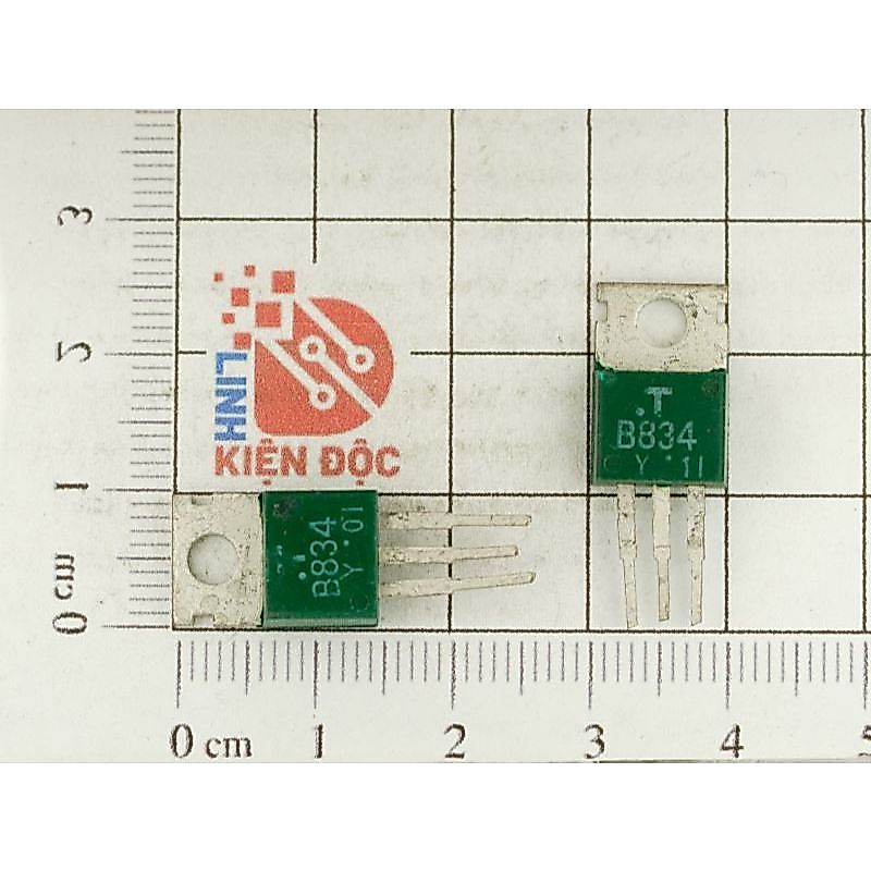 [Combo 5 chiếc] [loại màu xanh] B834, 2SB834 Transistor PNP 3A 60V TO-220 (Tháo Máy)