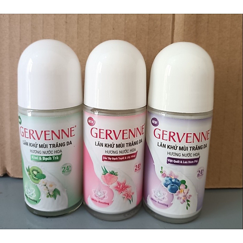 (Chọn mùi) Lăn khử mùi  Gervenne dành cho nữ 50ml