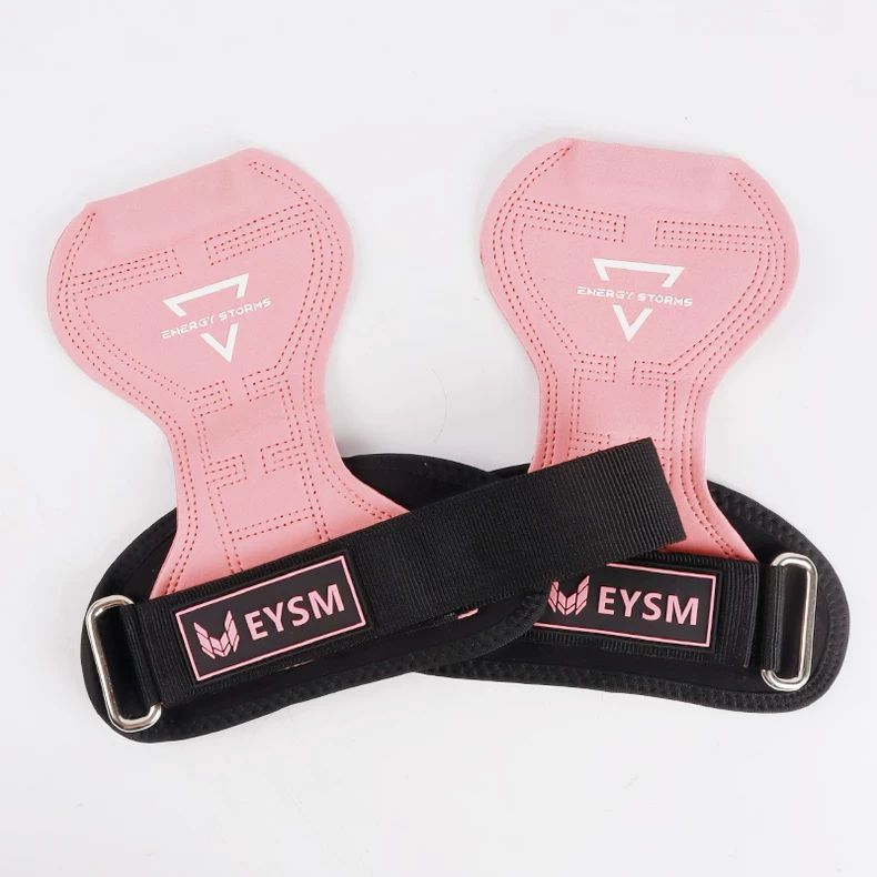 Thể Dục Power Belt Deadlift Dây Đeo Tay Nam Nữ Grip Belt Da Bò Palm Belt Găng Tay Kéo Lên Phụ Trợ W