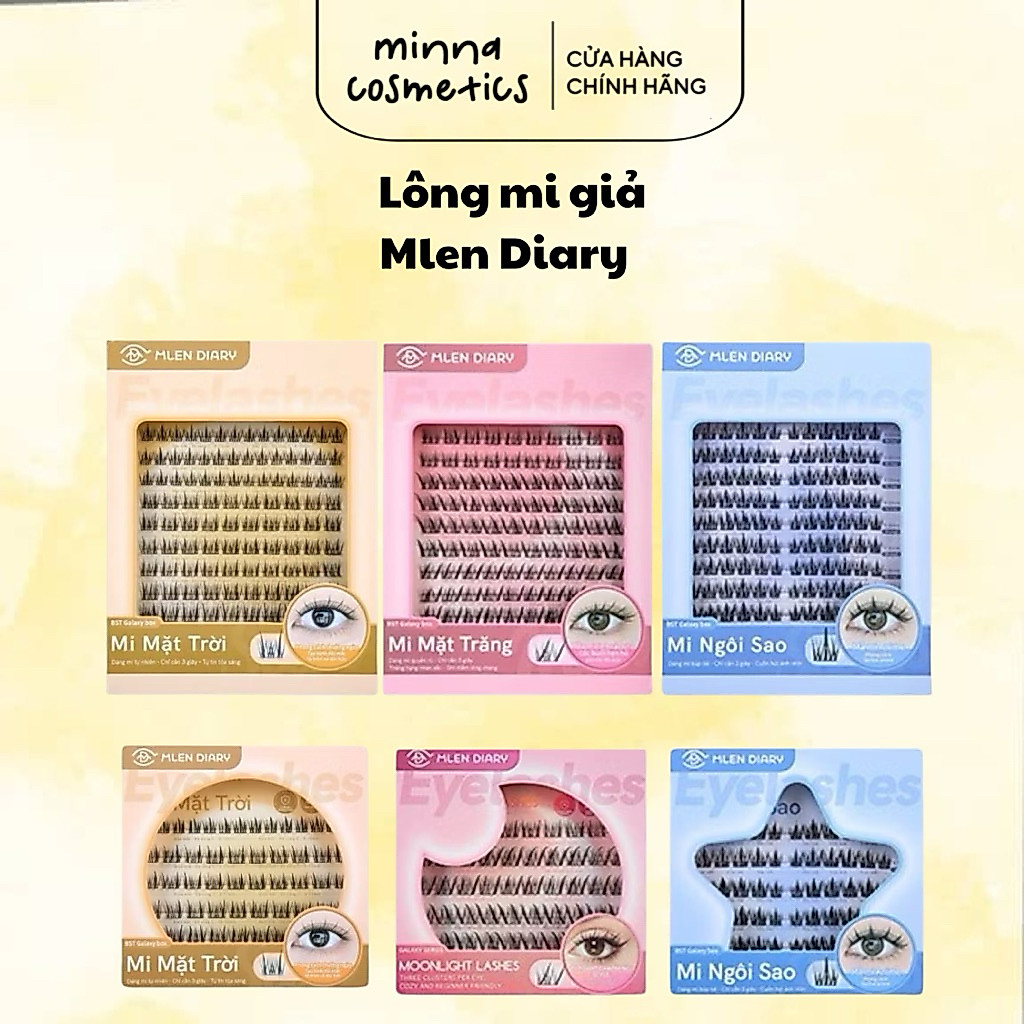 [Mlen Diary] Lông Mi Giả MLEN DIARY (không tự dính)