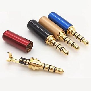 50 Jack hàn 3.5 4 khấc cho dây âm thanh