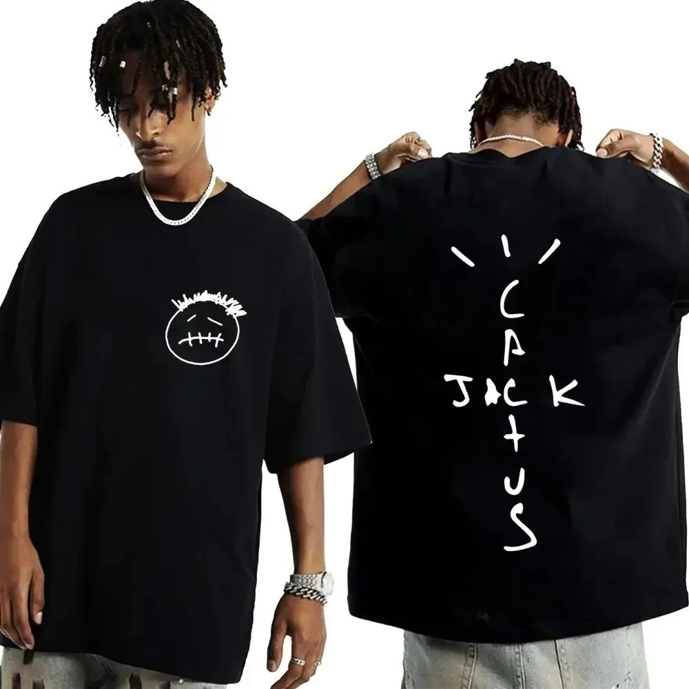 Album nhạc Travis Scott Cactus Jack có sẵn T Shirts 555