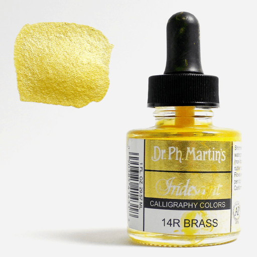 Tiến sĩ ph. martin 's Dr. Nước nhúng màu thư pháp tiếng Anh kim loại của Martin