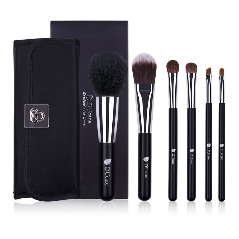 DUcare Makeup Brush Set – Bộ Cọ Trang Điểm 8 Món Cao Cấp Có Túi Đựng