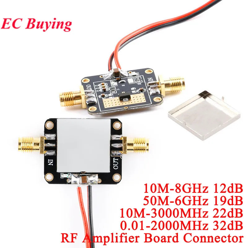 EC buying Mô-đun bảng khuếch đại RF 10M-8GHz 50M-6GHz 0,01-2000 MHz 10M-3000 MHz khuếch đại tăng băn