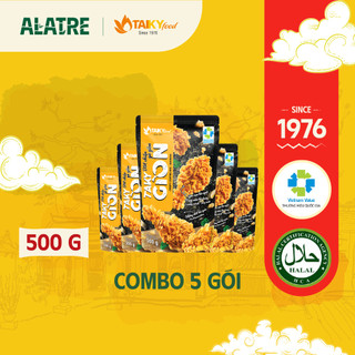  Combo 5 gói bột chiên gà giòn Takygion 500g gói - Nhà phân phối Alatre 
