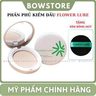   FLOWER LURE  Phấn Phủ Kiểm Soát Dầu Flower Lure Lâu Trôi Kiềm Dầu Chống Nước Làm Sáng Và Đều Màu Da 
