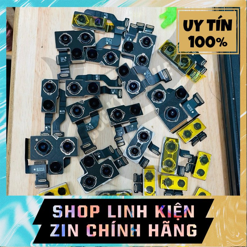 Camera sau zin bóc máy cho 7Plus 8Plus X xs xsm 11 11pro 11prm 12 12pro 12mini 12prm