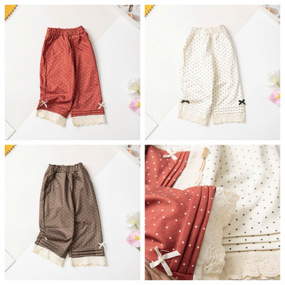 Quần thu đông, Quần dài bé gái LITIBABY size 2 đến 7 tuổi