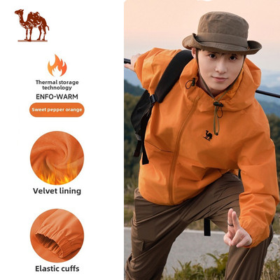 CAMEL CROWN  Áo khoác leo núi chống gió và chống nước ngoài trời