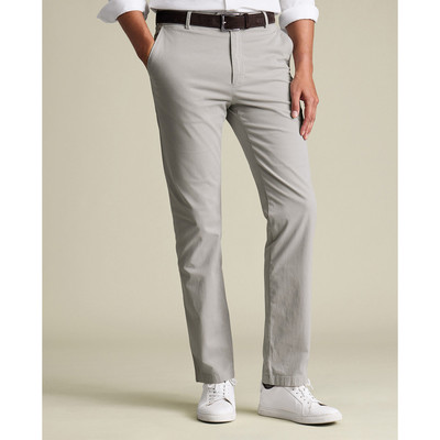 CHARLES TYRWHITT - Quần nam ống đứng Washed Chinos_TRC0290-SLV