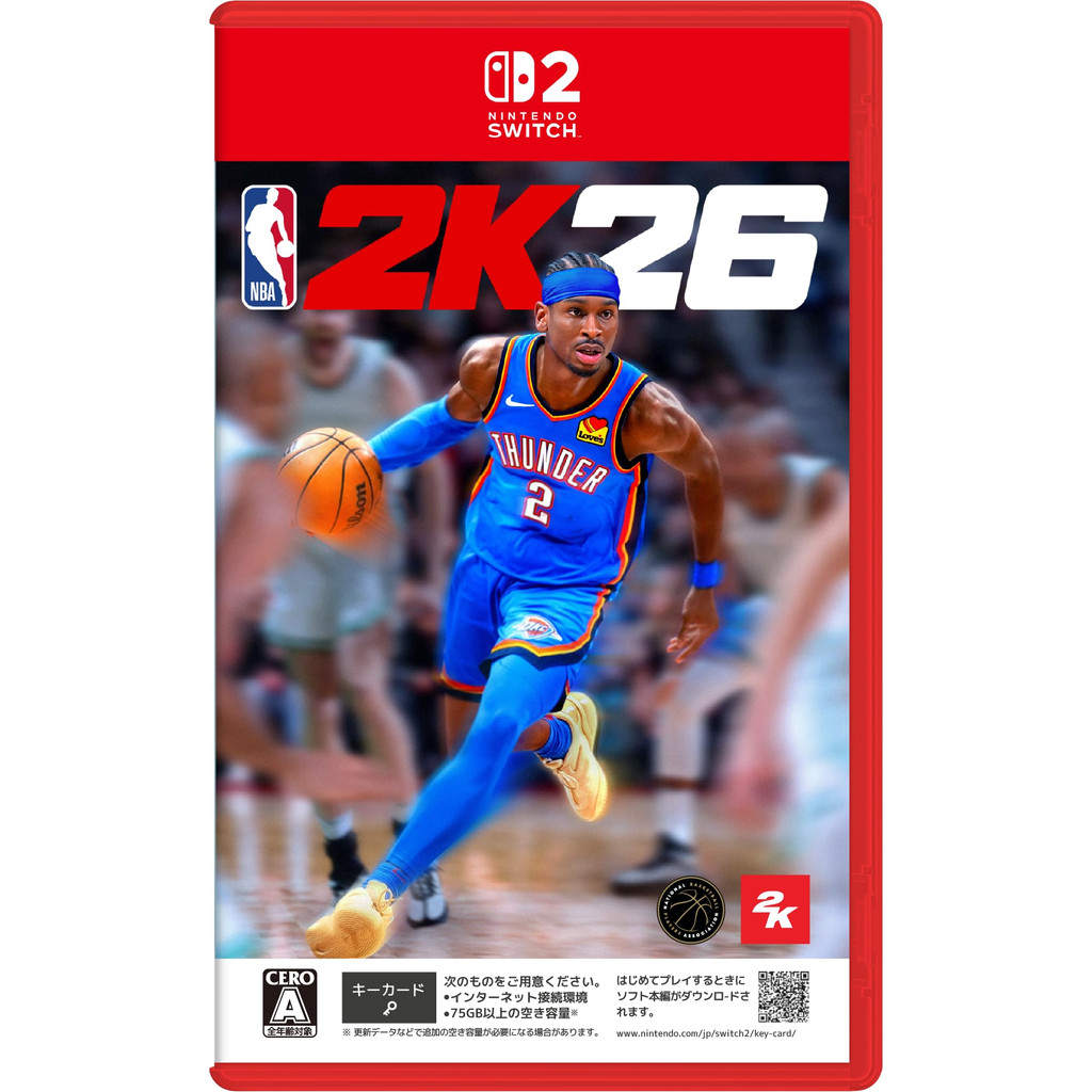 NBA 2K26 【Ưu đãi đặt trước】10,000VC (tiền tệ trong game) kèm theo - Variation P