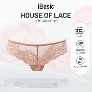 [BILL 199K TẶNG 1 QUẦN] Quần lót ren nữ iBasic bikini lưng vừa quyến rũ co giãn tốt mặc êm mượt PANW156