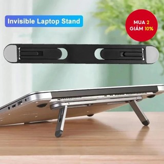 Laptop Nâng Bàn Phím Chân Đế Đa Năng Vô Hình Di Động Có Thể Gập Lại Để Bàn Máy Tính Bảng Giá Đỡ Miếng Lót Cho Máy Tính Xách Tay