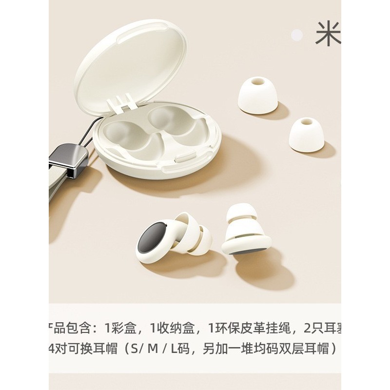 New Product#Noise Reduction Earplugs Silicone Super Soundproof Super Noise Reduction Earplugs Studen
