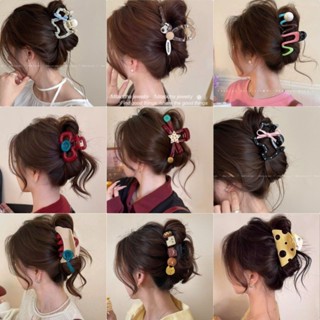 kẹp tóc nữ phối màu tương phản cảm giác cao cấp mẫu mới 2025  [ Hộp 1 ][KHO4]