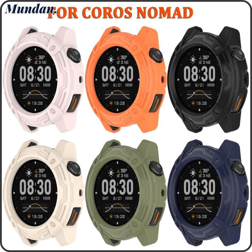 Bảo vệ MUNDAN, Bảo vệ màn hình mềm TPU, Ốp lưng khung chống trầy xước rỗng cho phụ kiện đồng hồ thôn