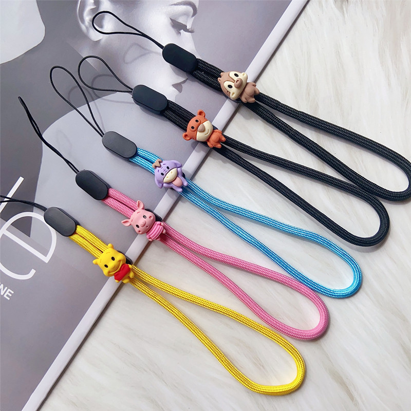 Câu Chuyện Hoạt Hình Điện Thoại Di Động Dây Cổ Tay Tigger Donkey Eeyore Mặt Dây Chuyền Dễ Thương Chố