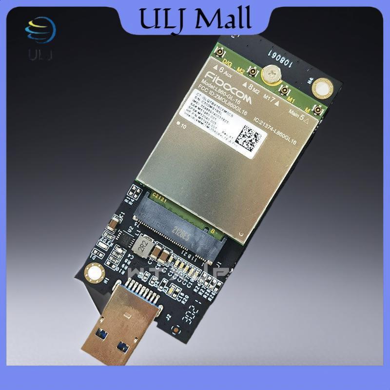 ULJ 1 Bộ Thẻ Mở Rộng DW5821E M2-NGFF DW5811e DW5816E EM7455 L860-GL USB3.0 Cho Bộ Chuyển Đổi USB 3G 