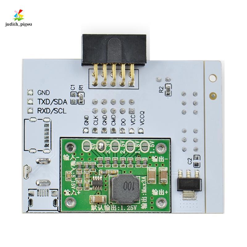 RT809H Lập Trình Viên Adapter EMMC ISP Ban Cho Kẹp Kiểm Tra Viết Nhanh Tốc Độ Đọc Chip Máy Tính