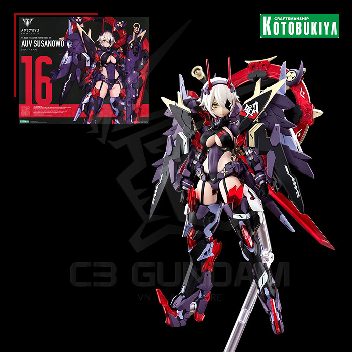 [KOTOBUKIYA] MÔ HÌNH AUV Susanowo - Megami Device  C3 GUNDAM
