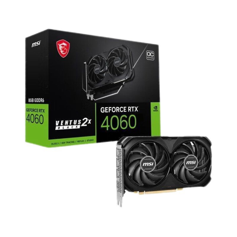Card màn hình msi rtx 4060 ventus vga rời pc gaming chính hãng bóc hộp xả kho giá rẻ không đổi trả s