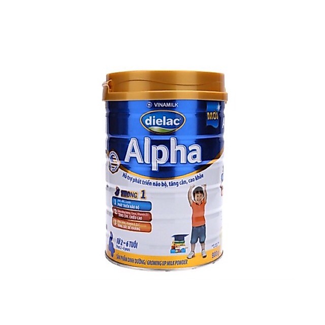 Sữa bột Vinamilk Dielac Alpha 4 900g