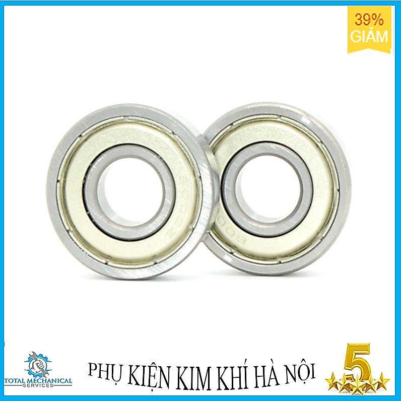 Vòng Bi 6000Z – Bạc Đạn Thép Chịu Lực Kích Thước 10×26×8mm