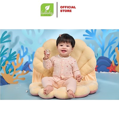 LULLABY - NH348N - Bộ cài giữa dài tay cho bé trai/bé gái