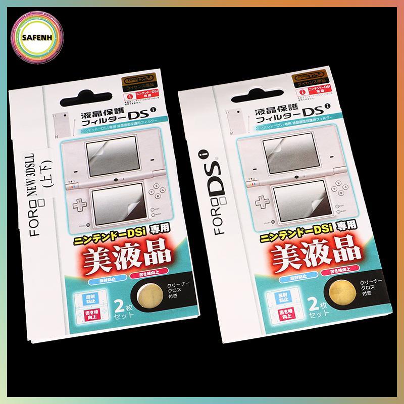 Phim bảo vệ màn hình LCD trong suốt SAFENH HD cho 3DS XL NDS Lite DSi XL LL Cover VN