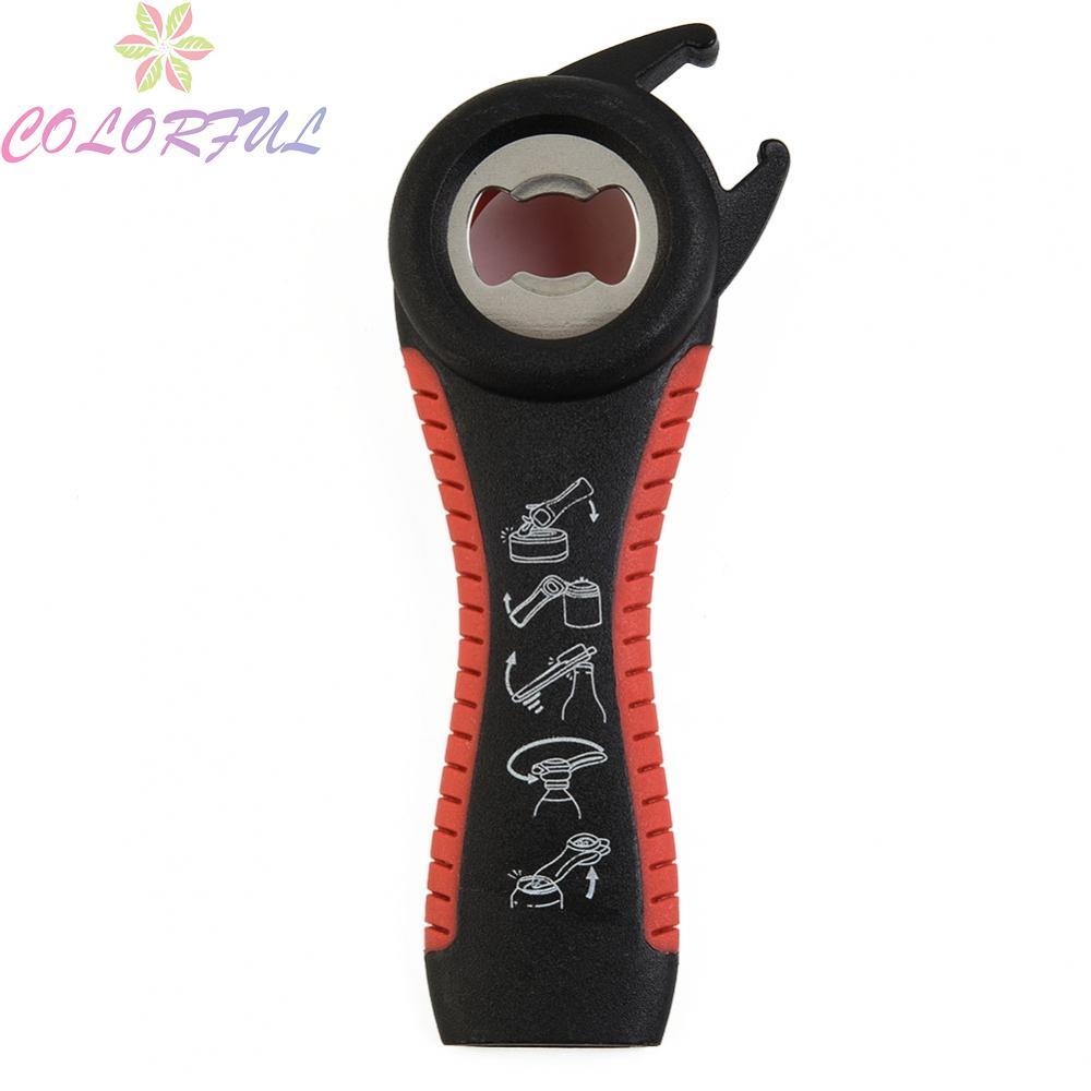 Can Opener Beer Bottle Opener Bottle Opener Food Grade PP Red And Black 5 In 1