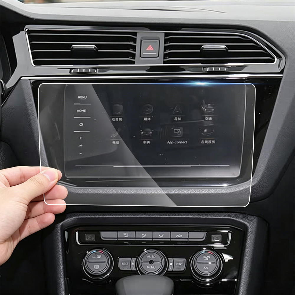 Phim bảo vệ màn hình kính cường lực định vị GPS ô tô 9,2 inch cho Volkswagen Tiguan / VW Tiguan II G