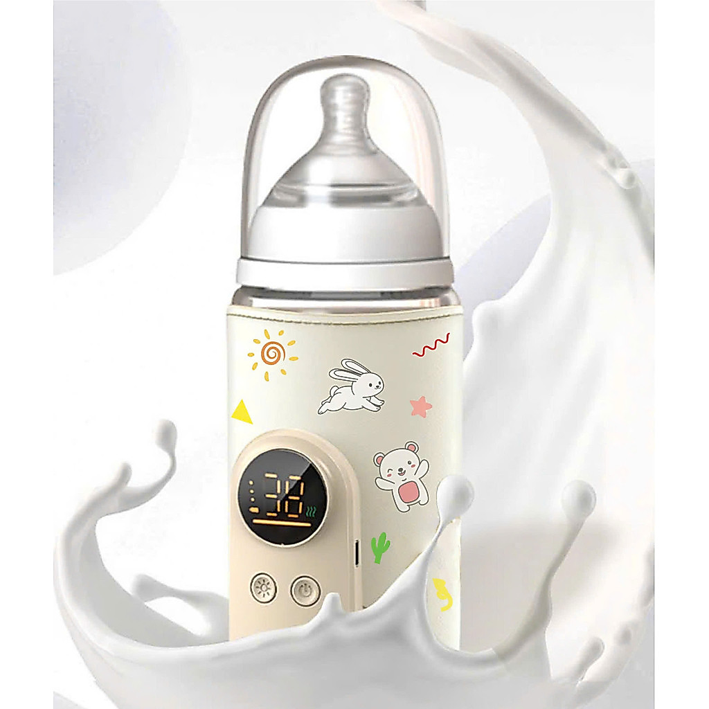 Máy hâm sữa di động Mum's Care cho bé Pin 10.000mAh.