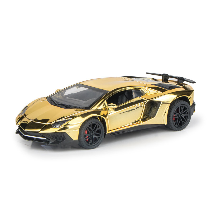 1 / 32 Hợp Kim Mạ Điện Lamborgh LP750 / 770 / g800 / Wrangler / Bugatti Nhiều Mẫu Xe Trang Trí