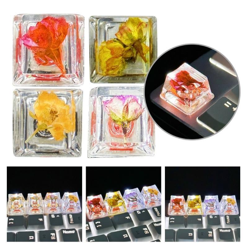 Btsg Nhựa Hoa Khô Bàn Phím Cơ Keycap OEM Profile Mờ Keycap