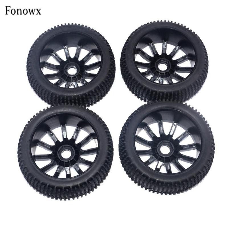 Bộ 4 Bánh Xe Và Lốp Xe RC Cho HSP HPI Redcat FS PR Racing RC Buggy Truck