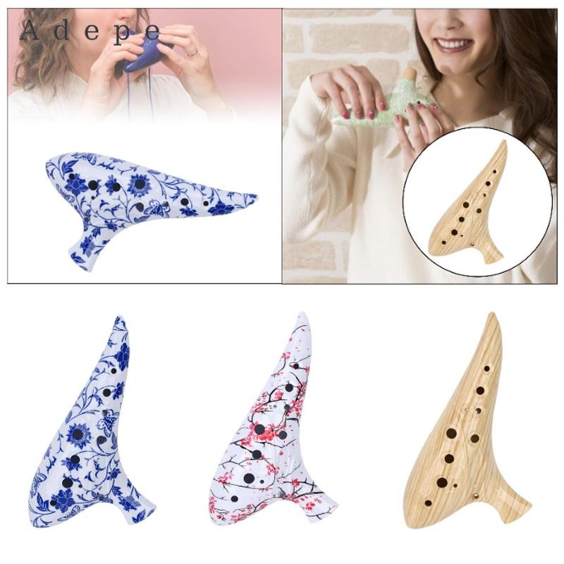 Phụ kiện di động thời trang Ocarina 12 lỗ Alto C Ocarina Quà tặng cho
