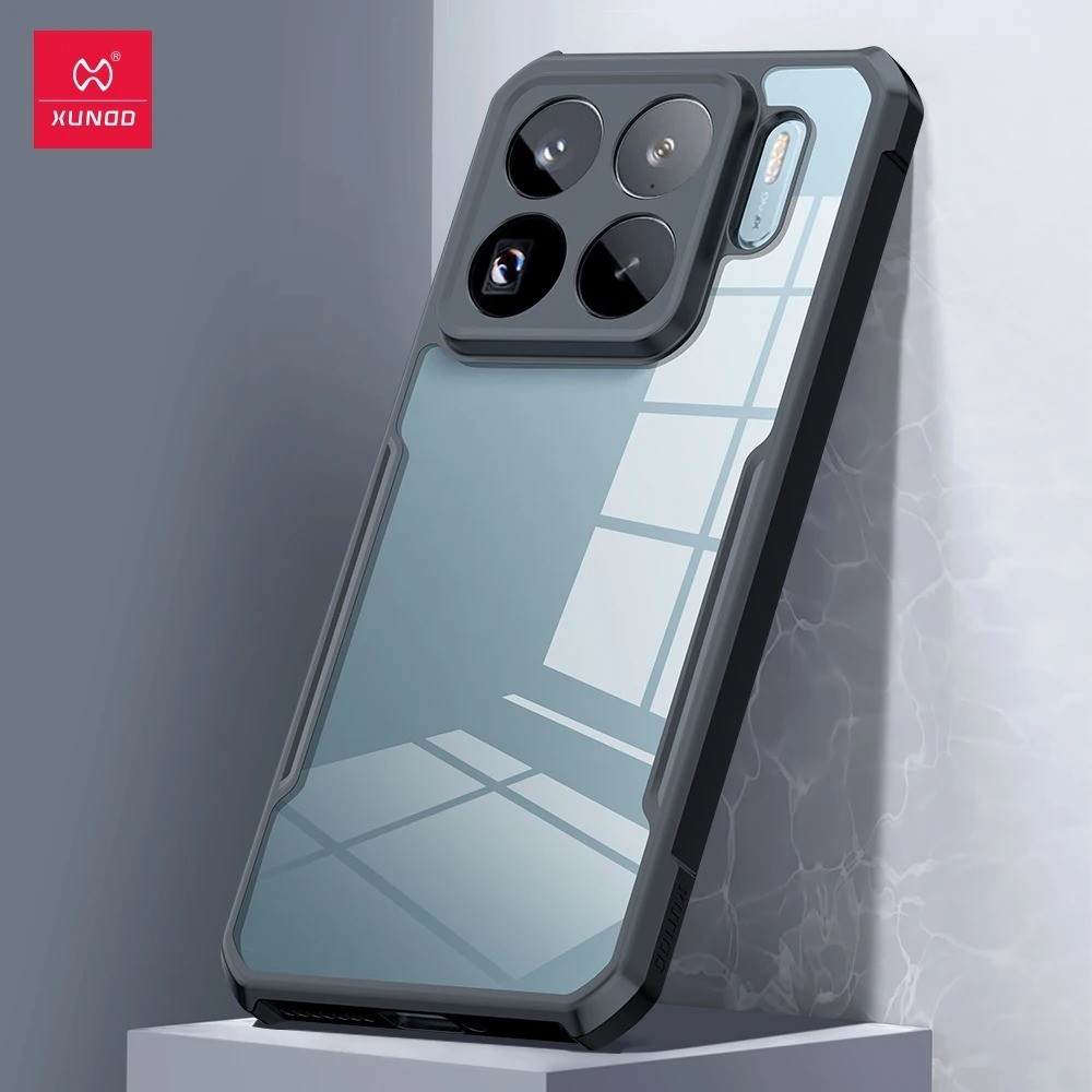 Ốp lưng XUNDD Xiaomi 15S Pro - Chống sốc, Viền Đen