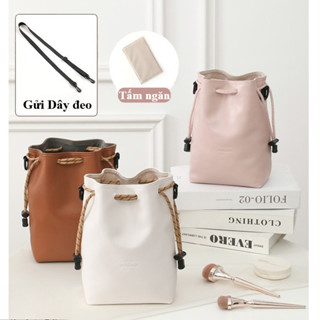  Túi Đeo Chéo Chống Sốc PU,Thích hợp cho mọi mẫu máy ảnh Kèm Dây Đeo,Chống nước 