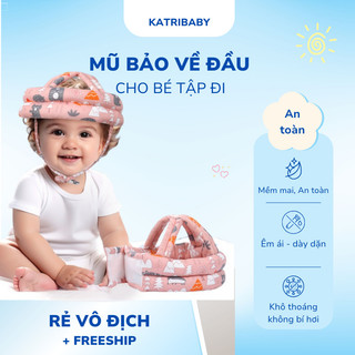 Mũ bảo vệ đầu cho bé tập đi