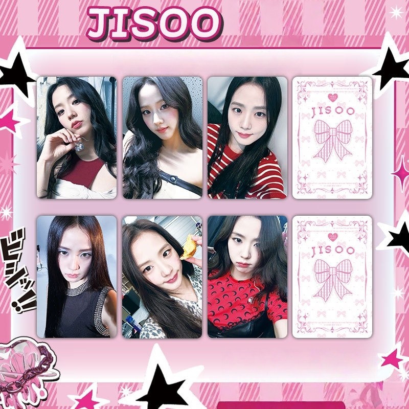 4-10 Chiếc BP Packfilm JUMP DEADLINE Lomo Cards ROSE LISA JENNIE JISOO Bưu Thiếp Trong Suốt ALTER EG