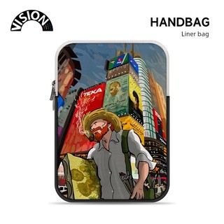 túi chống sốc túi đựng laptop Túi đựng máy tính tranh sơn dầu VISION Van Gogh túi bảo vệ Huawei 15.6 inch dùng cho máy tính xách tay Lenovo Air Apple mac dùng cho bé gái IPAD 14 inch