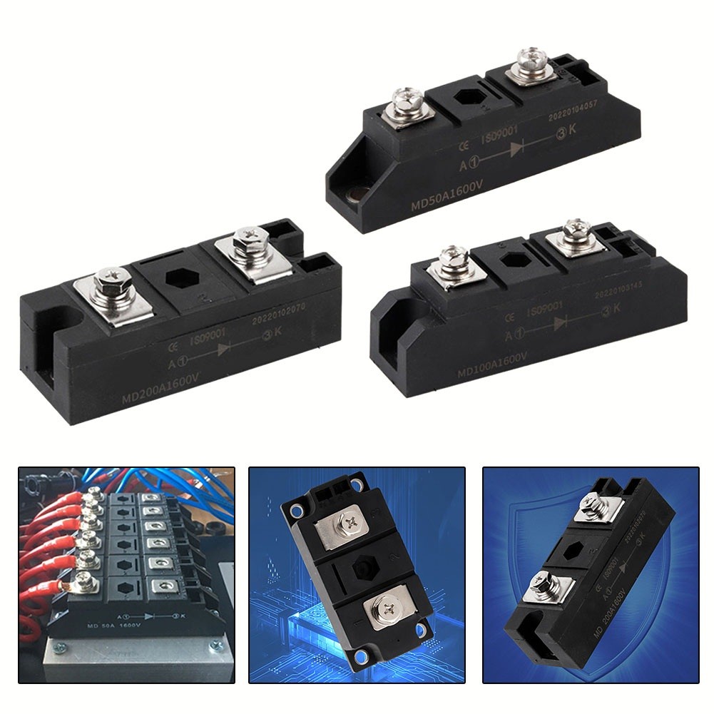 Diode sạc chống đảo ngược MD100A MD200A Mô-đun điốt A1600V Hiệu suất cao cấp
