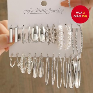 Bộ Bông Tai Vòng Ngọc Trai Bạc Retro Thiết Kế Rắn Bướm Cho Nữ Thời Trang Không Gây Dị Ứng