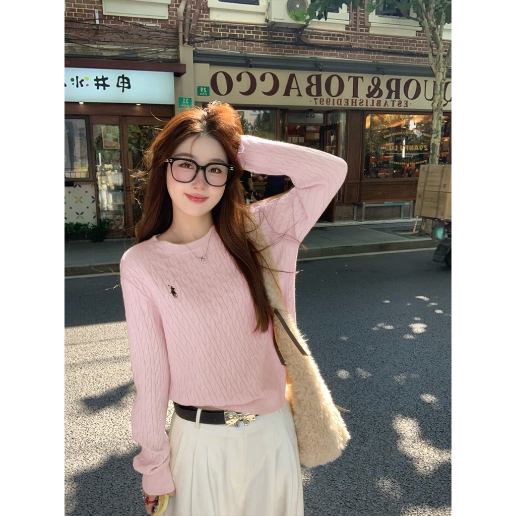 Meet-Adm Áo Len Chui Đầu Cổ Tròn Thời Trang Thu Đông Mới Cho Nữ, Chất Liệu Cao Cấp Mềm Mại | BigBuy360 - bigbuy360.vn