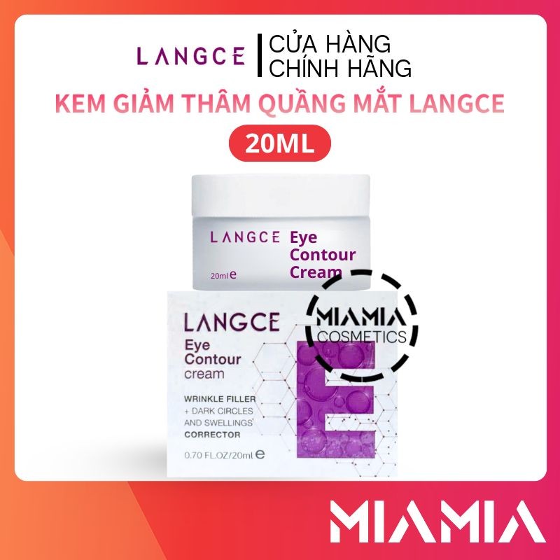 Kem Giảm Thâm Quầng Mắt Langce Eye Contour Cream 20ml Chính Hãng - Miamia